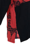 Kozan Crinkle Viscous Hanson Tunic in Black Style CV-4777