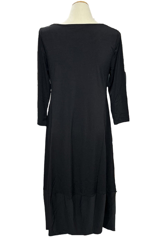 Kozan Demi Dress in Black Vogue Style VG-1930