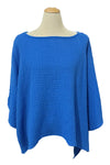 Kozan Gauze Alina Top in Turquoise GI-4900