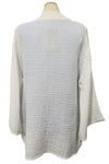 Kozan Gauze Kendall Bolero Jacket in White