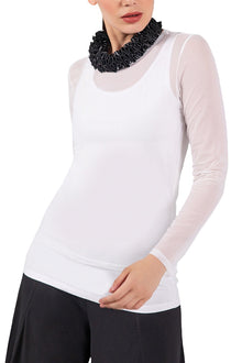  Kozan Mika Tee in White Mesh