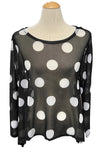 Kozan Mila Mesh Topper in Dalmatian