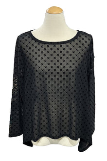  Kozan Mila Mesh Topper in Edge Style SH-411765