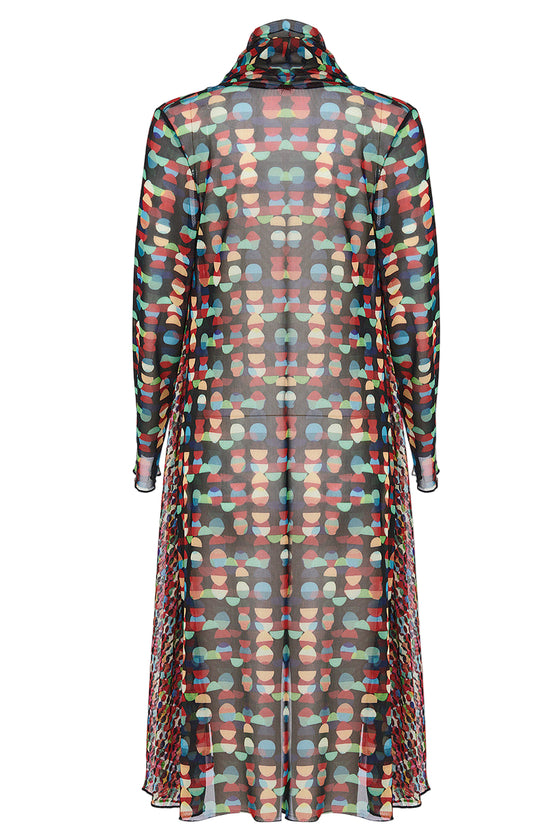Kozan Molly Cardigan in Delano Mesh Style SH-210805