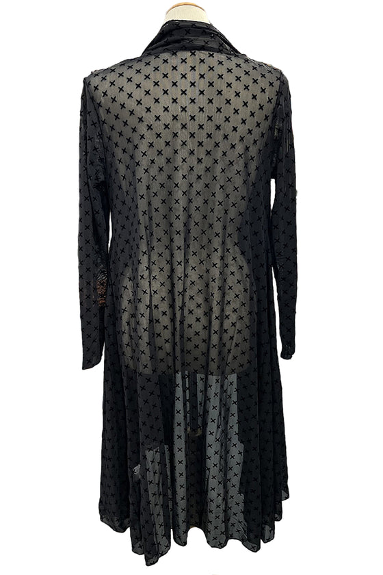Kozan Molly Cardigan in Edge Mesh Style SH-210805