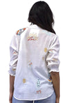 Kyla Seo By Caite Akira Blouse in White Style KSBH53