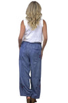 Kyla Seo By Caite Safiya Pant in Blue Style KYVK333