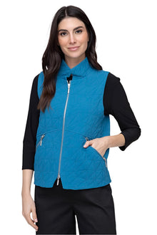  Liv By Habitat Clothes Kaleidoscope Quilt City Vest in Ocean