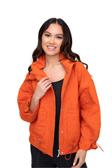  Liv By Habitat Clothes Kaleidoscope Quilt Perfect Puffer Coat in Sunset