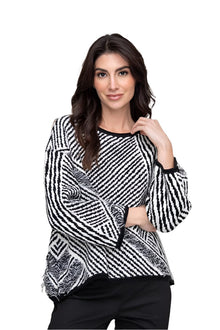  Liv By Habitat Clothes Striped Fringe Swing Pullover