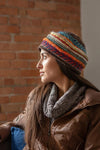 Lost Horizons Knitwear Nina Women's Wool Knit Beanie Hat in Mesa