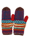Lost Horizons Knitwear Nina Women's Wool Knit Mittens in Mesa