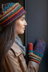Lost Horizons Knitwear Nina Women's Wool Knit Mittens in Mesa