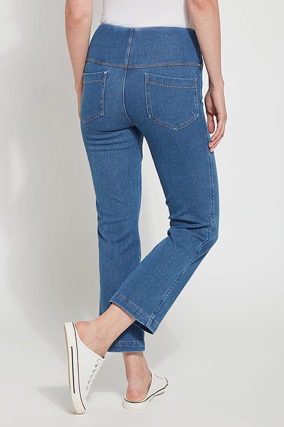 Lysse Ankle Baby Bootcut  Denims in Mid Wash