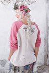 Magnolia Pearl Abbeyrosa Richi Sweatshirt in Petal - TOP1945-PETAL