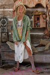 Magnolia Pearl Adison Workshirt in Green Chili - TOP1391-GNCIL-OS