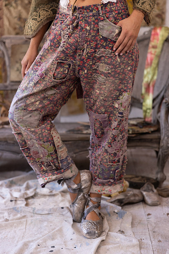 Magnolia Pearl Applique Miner Pants in Fruit Market - PANTS750-FRUMK