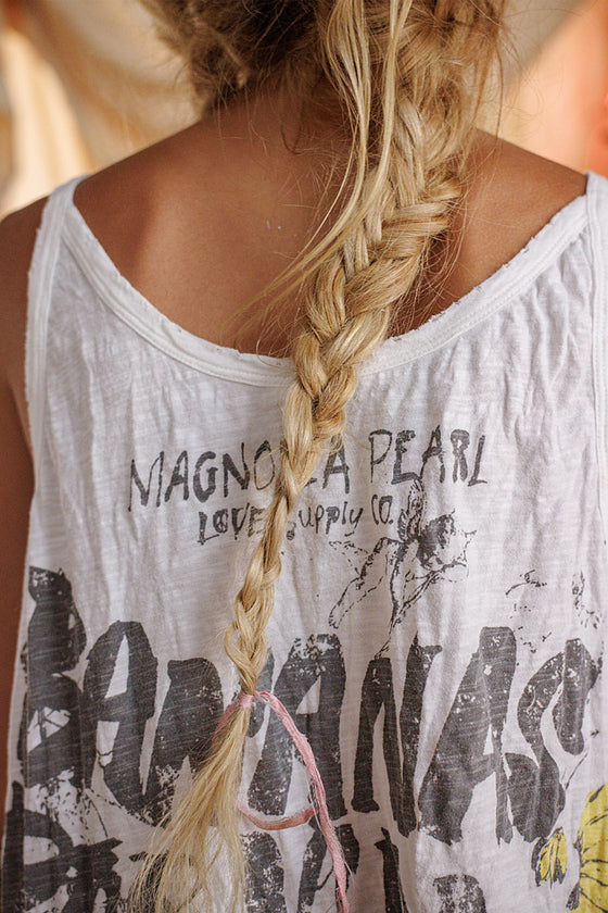Magnolia Pearl Bananas Por Vida Lana Tank in True - TANK423-TRUE-OS