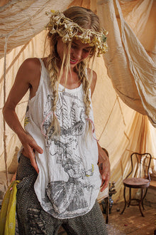  Magnolia Pearl Bananas Por Vida Lana Tank in True - TANK423-TRUE-OS