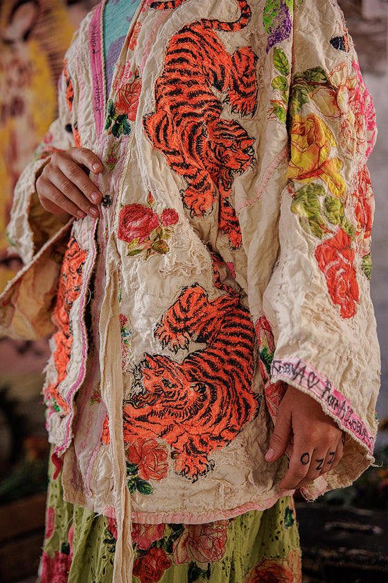 Magnolia Pearl Birch Daigo Kimono in Moonlight - JACKET1379-MOON-OS