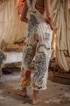 Magnolia Pearl Birch Floral Love Overalls in Moonlight - OVERALLS176-MOON-OS