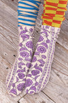 Magnolia Pearl Bockprint MP Socks in Rajasthan - SOCKS094-RJSTN