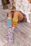 Magnolia Pearl Bockprint MP Socks in Rajasthan - SOCKS094-RJSTN