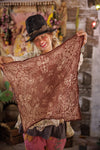 Magnolia Pearl Carnal Handkerchief in Umber - SCARF214-UMBER-OS