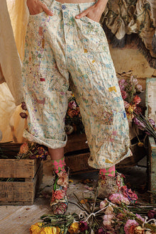  Magnolia Pearl Clover Dani Blues Pants in Cottonwood - PANTS974-CTNWD-OS