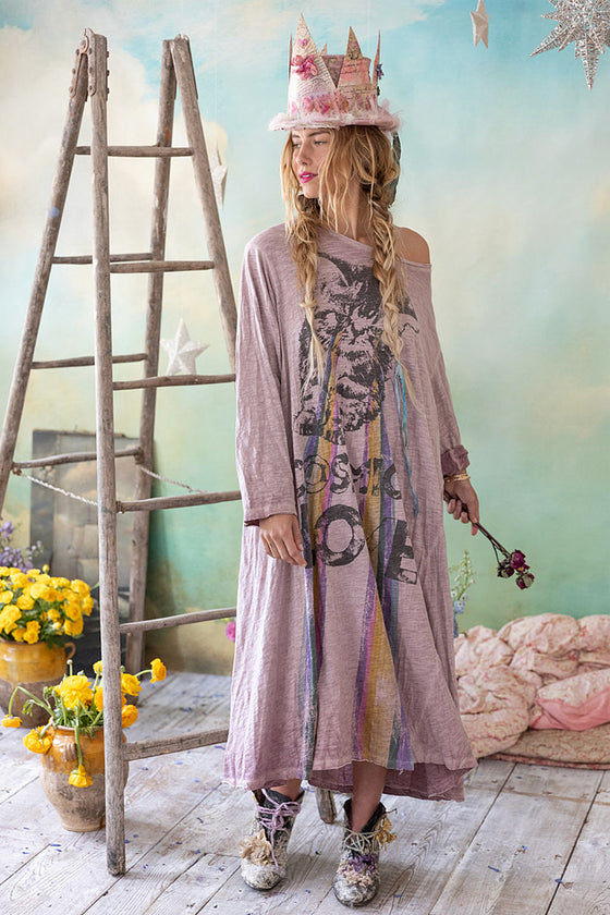 Magnolia Pearl Cosmic Love Viggo T Dress in Sunfaded Azalea - DRESS1326-SUNAZ