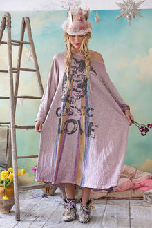  Magnolia Pearl Cosmic Love Viggo T Dress in Sunfaded Azalea - DRESS1326-SUNAZ