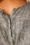 Magnolia Pearl Crochet Jodi Blouse in Seafoam Gray - TOP2320-SEFMG-OS