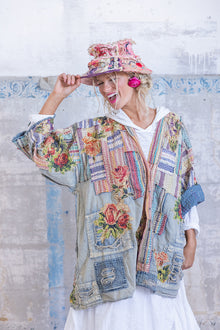  Magnolia Pearl Denim Hippie Kimono in Tulum - JACKET815-TULUM