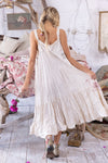 Magnolia Pearl EMB Clementine Tiered Slip in Moonlight - SLIP191-MOON