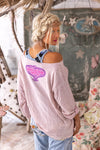 Magnolia Pearl Europa Long Sleeve T in Molly - TOP2253-MOLLY