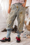 Magnolia Pearl Eva Denims in Washed Indigo - PANTS769-WSHID