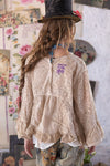 Magnolia Pearl Eyelet Dea Blouse in Swan - TOP2212-SWAN-OS