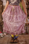 Magnolia Pearl Eyelet Pissarro Skirt in Lychee Blossom - SKIRT220-LYCBS-OS