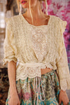 Magnolia Pearl Eyelet Rosario Blouse in Moonlight - TOP2159-MOON-OS
