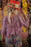 Magnolia Pearl Eyelet Rosemary Blouse in Purple Boba - TOP2215-PPBOB-OS