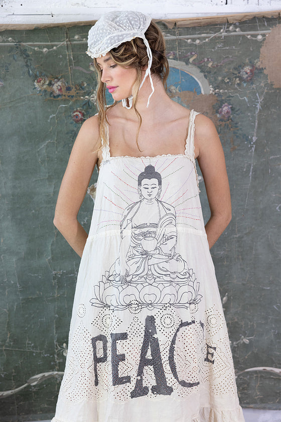 Magnolia Pearl Eyelet Tevy Peace Tank Dress in Moonlight - Dress 956
