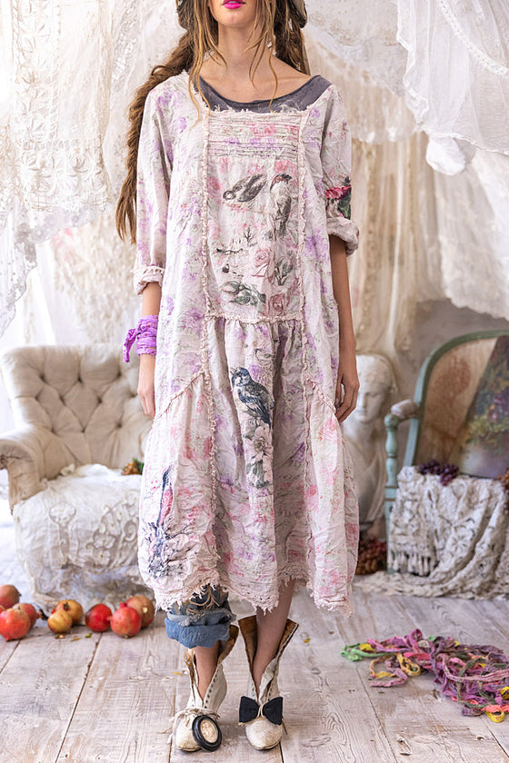 Magnolia Pearl Floral Helenia Dress in Cupidrose - DRESS874-CUPRO