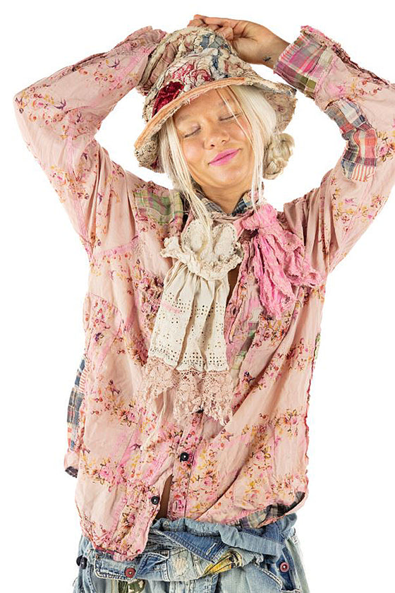Magnolia Pearl Floral Kelly Western Shirt in Shea