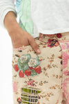 Magnolia Pearl Floral Miner Denim in Strawberry Patch - PANTS522-STRPA