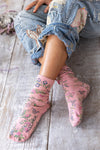 Magnolia Pearl Floral MP Socks in Summer Lovin' - SOCKS080-SMRLV