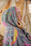 Magnolia Pearl Graphics Raji Hoodie in Prince - TOP2983-PRNCE-OS
