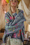 Magnolia Pearl Graphics Raji Hoodie in Prince - TOP2983-PRNCE-OS