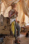 Magnolia Pearl Kalamkari Andhra Jacket in Wonderland - JACKET1382-WNDRL-OS
