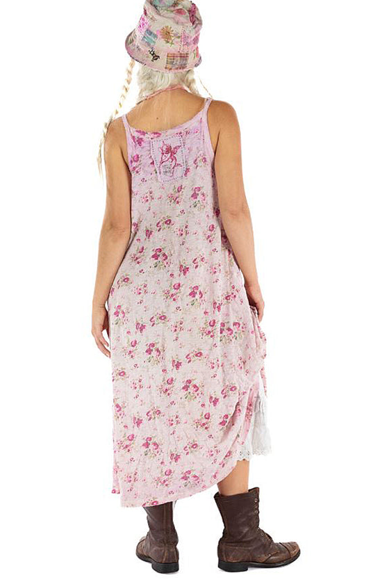 Magnolia Pearl Lana Tank Dress in Azalea Floral - Dress 844