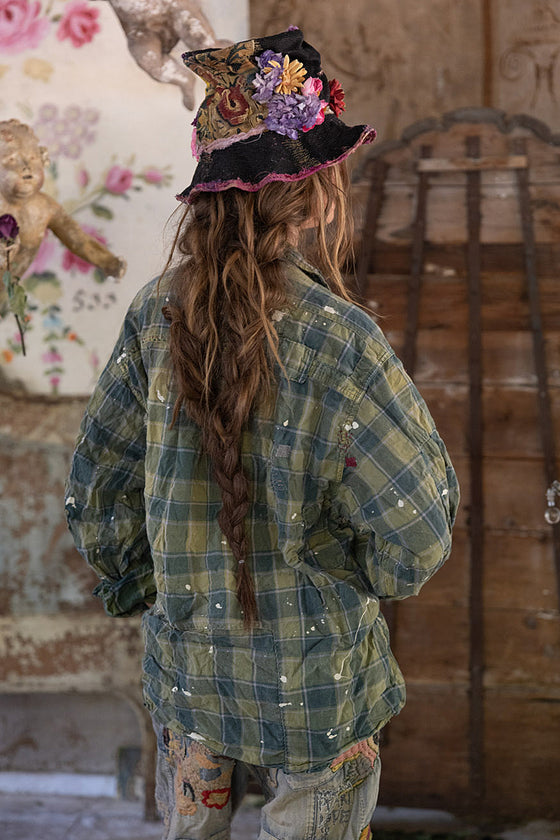 Magnolia Pearl Landes Workshirt in Uncle Joe's Plaid - TOP2240-UJPL-OS